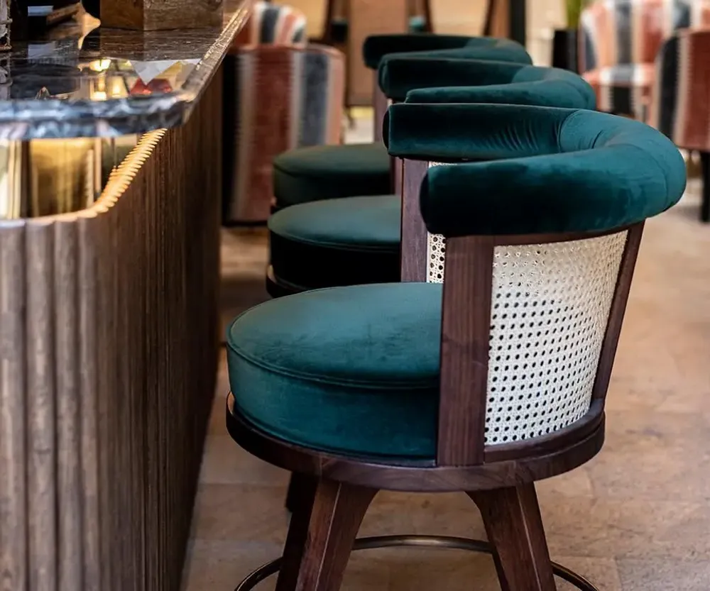 Chaises - George Bar Chair Handmade by Wood Tailors Club - WOOD TAILORS CLUB