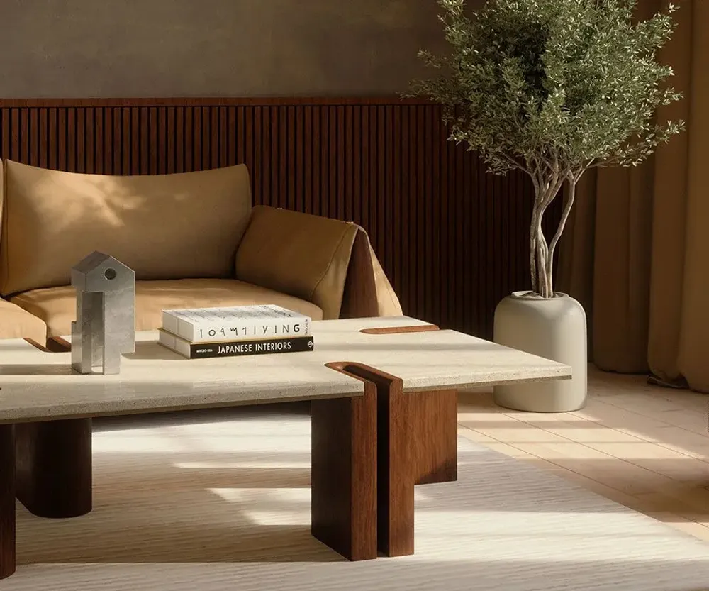 Coffee tables - Grenville Center Table Handmade by Wood Tailors Club - WOOD TAILORS CLUB