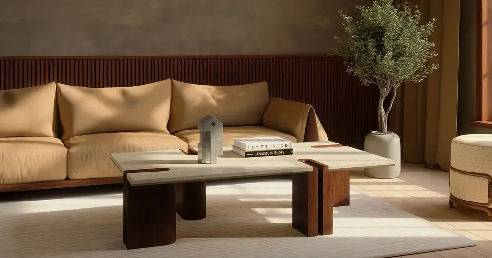 Coffee tables - Grenville Center Table Handmade by Wood Tailors Club - WOOD TAILORS CLUB