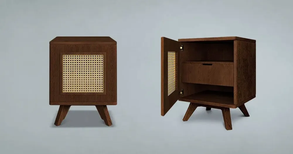 Night tables - Harrison Bedside Table Handmade by Wood Tailors Club - WOOD TAILORS CLUB