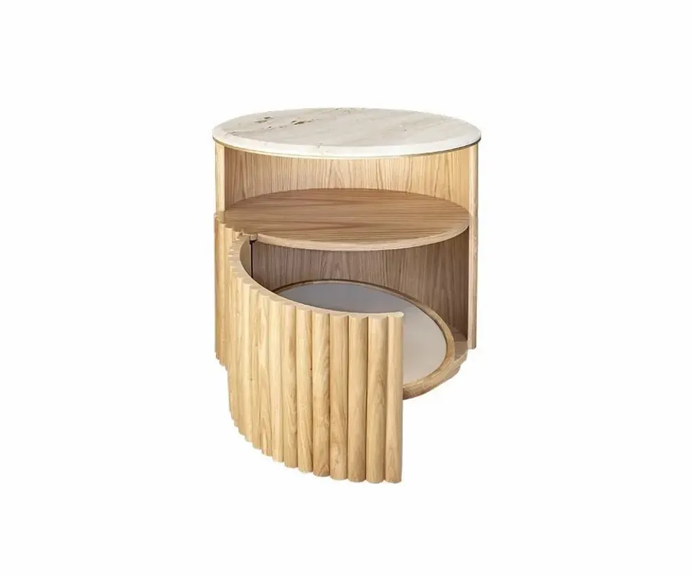 Night tables - Herbert Nightstand Handmade by Wood Tailors Club - WOOD TAILORS CLUB