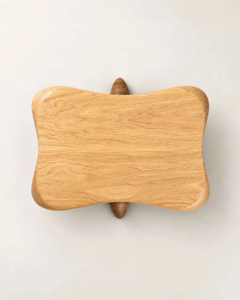 Tabourets - Harmonia | Tabouret Sculpté Exclusif | Chêne Européen Massif - NEXART