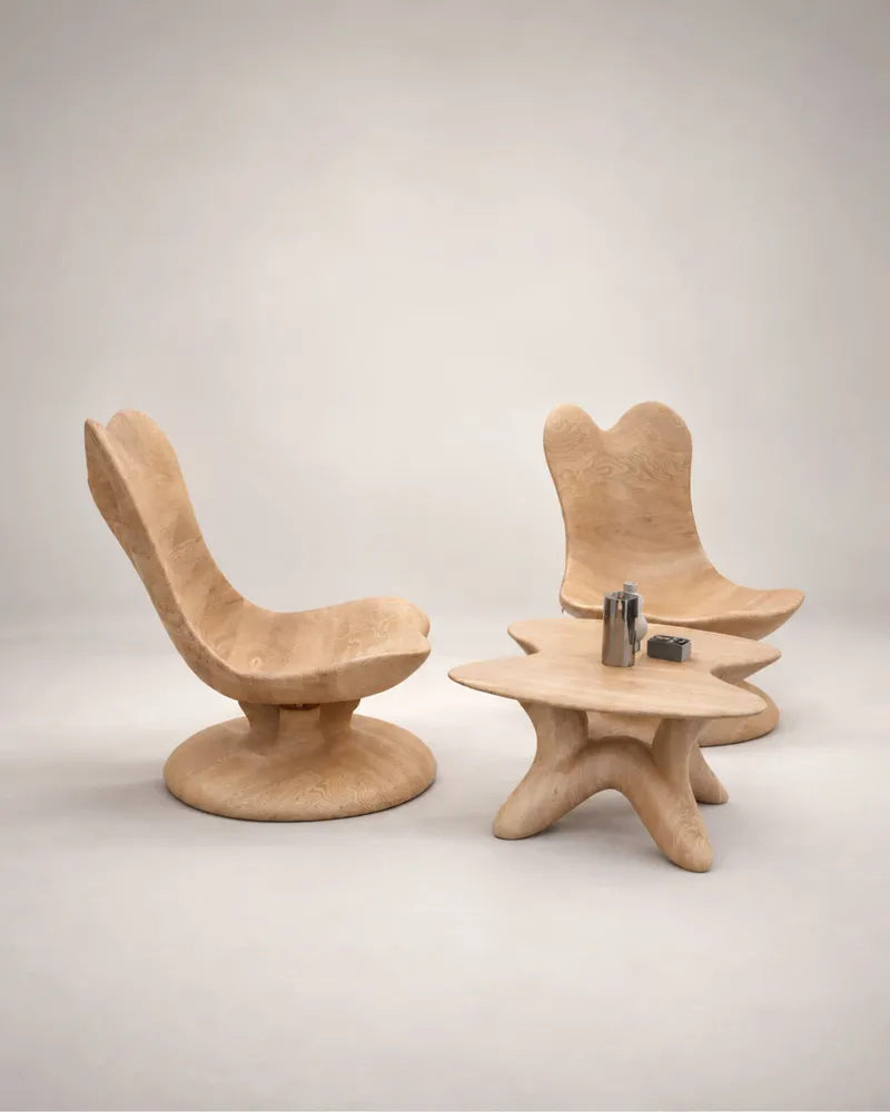 Lounge chairs - Athena Collection | Exclusive Lounge Series | Premium Solid Oak Wood - NEXART