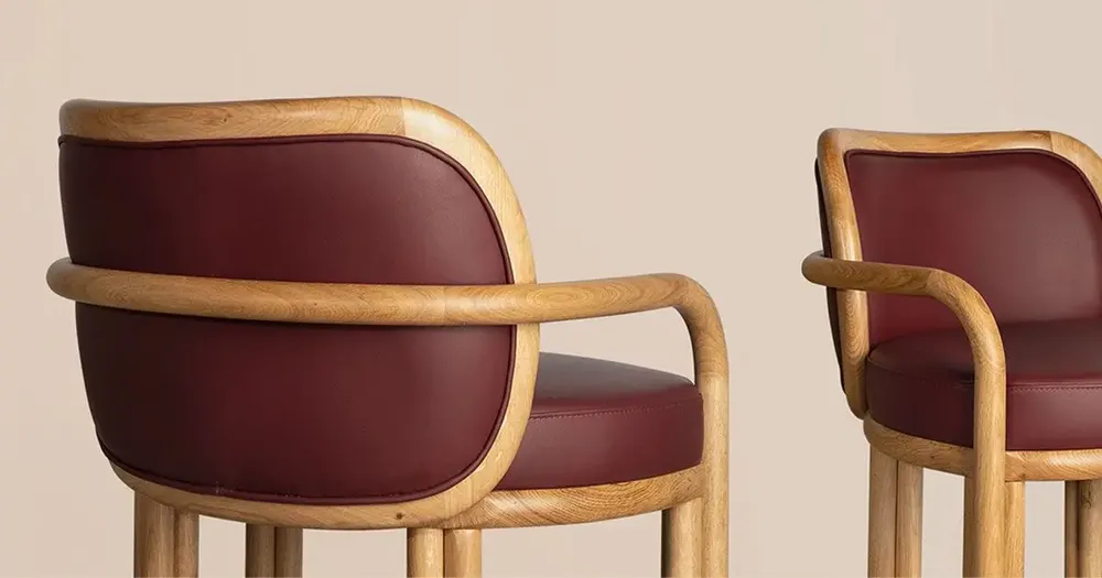 Chaises - James Counter Stool Handmade by Wood Tailors Club - WOOD TAILORS CLUB