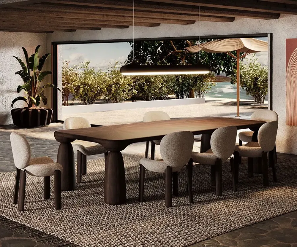 Dining Tables - Mansfield Dining Table Handmade by Wood Tailors Club - WOOD TAILORS CLUB