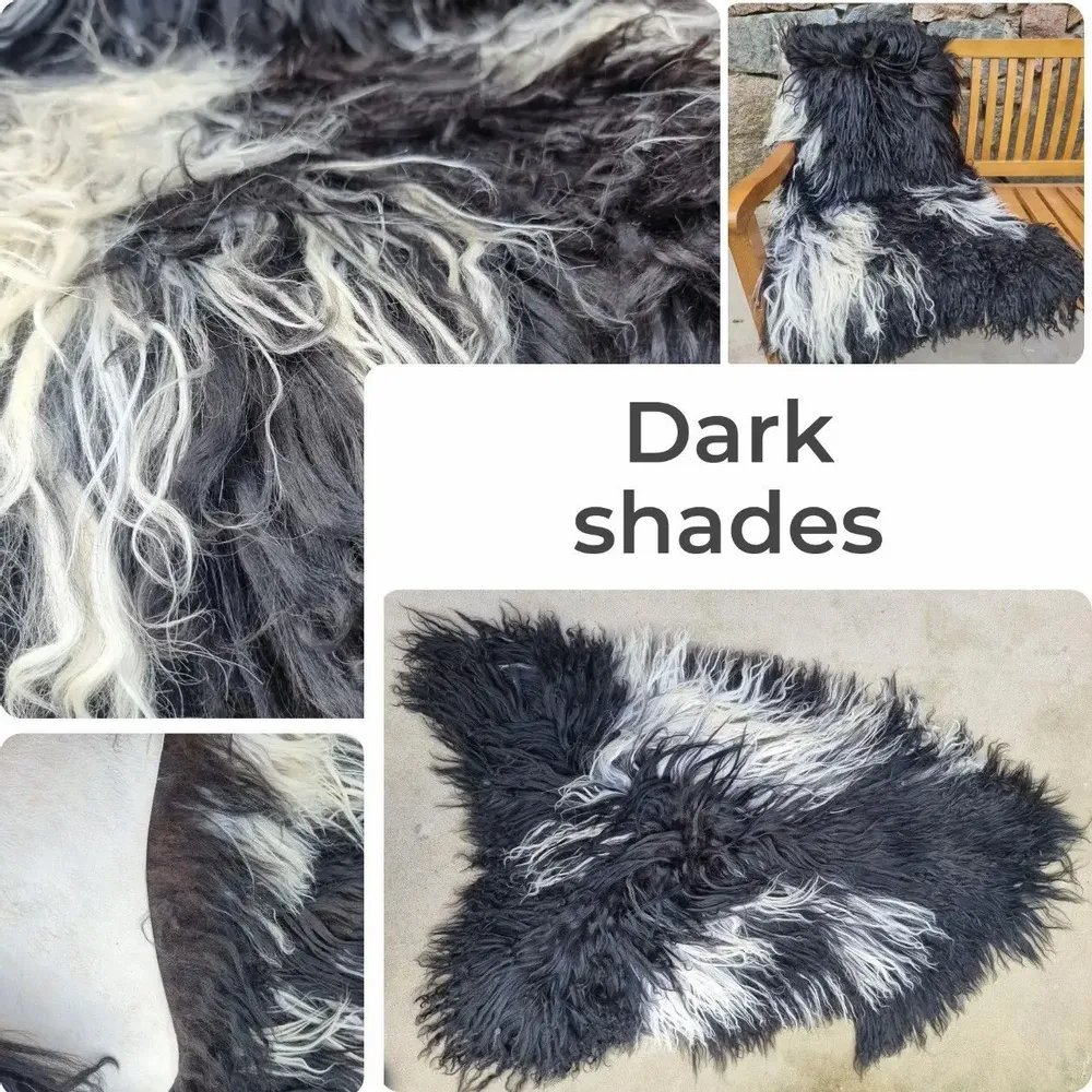 Objets de décoration - Peaux de mouton islandaises bouclées — Vente en gros B2B - PROVELLUS SHEEPSKIN PRODUCER