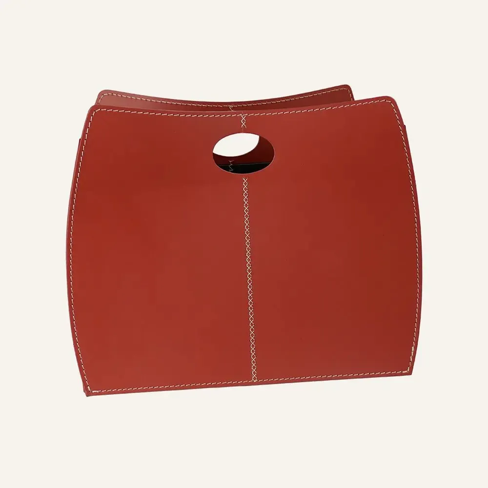 Organizer - Minimal magazine rack in leather VANDA - LIMAC DESIGN