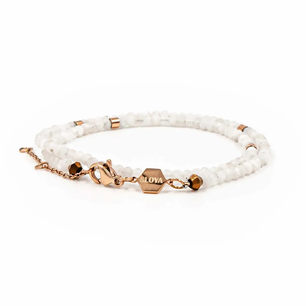 Bijoux - Bracelet Lumia en pierres de Lune - SLOYA