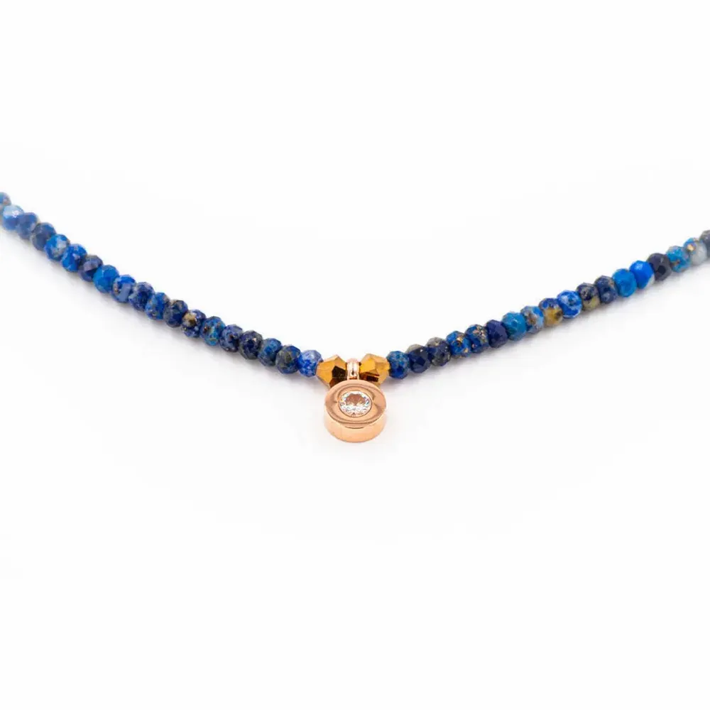 Cadeaux - Collier Lumia en pierres Lapis-Lazuli - SLOYA