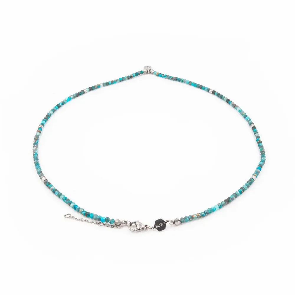 Cadeaux - Collier Lumia en pierres Apatite - SLOYA