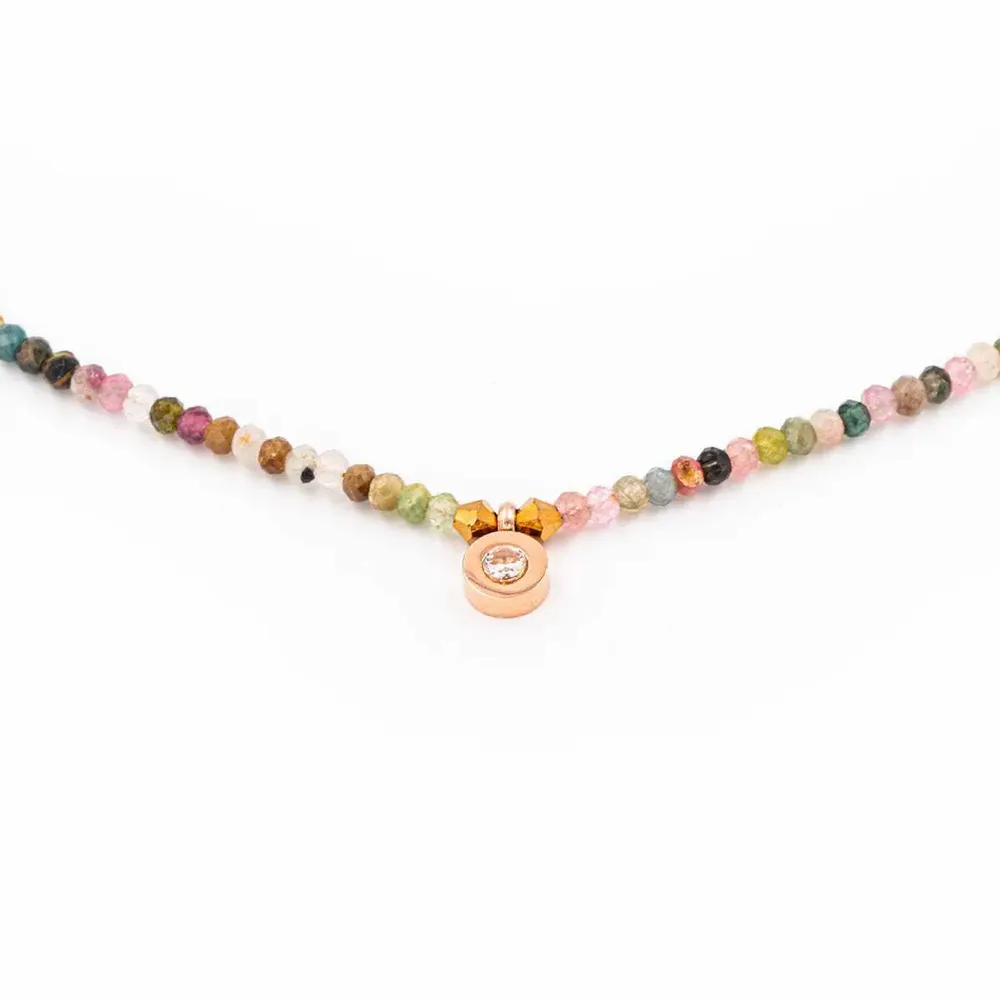 Cadeaux - Collier Lumia en pierres Tourmaline - SLOYA
