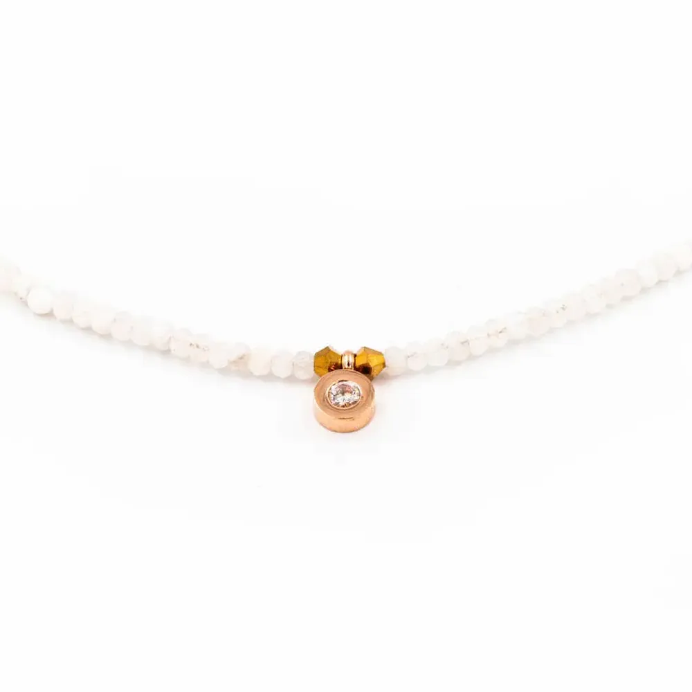 Cadeaux - Collier Lumia en pierres de Lune - SLOYA