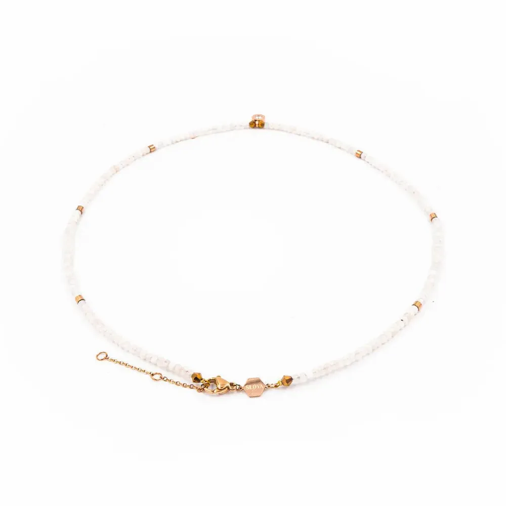 Cadeaux - Collier Lumia en pierres de Lune - SLOYA