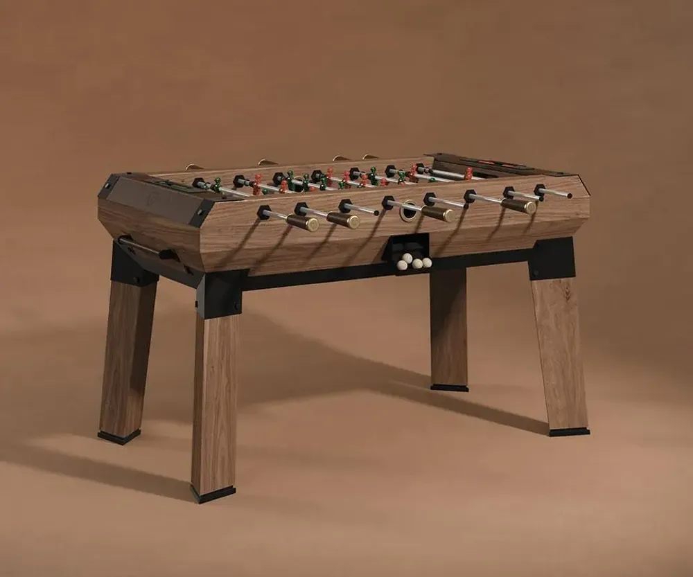 Autres tables  - Chesterfield Foosball Table Handmade by Wood Tailors Club - WOOD TAILORS CLUB