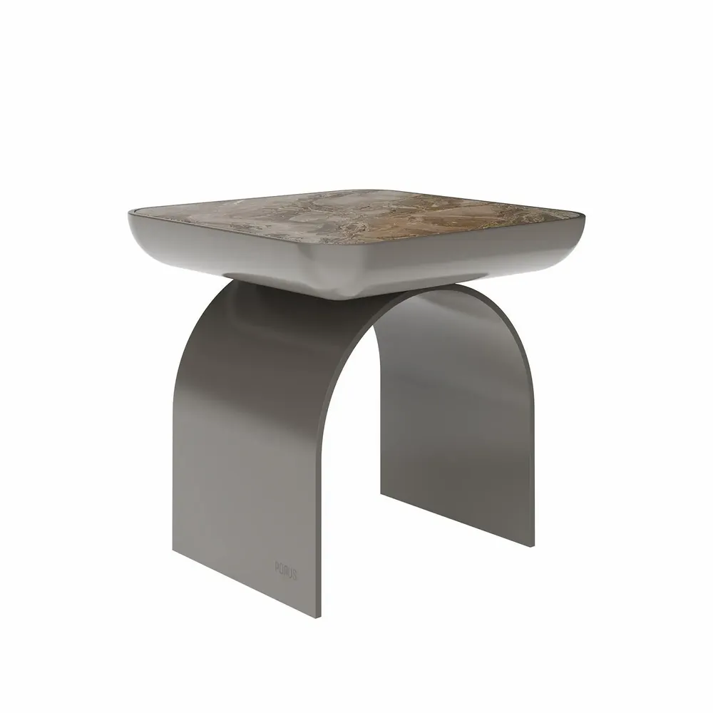 Other tables - California Side Table Handmade by Porus Studio - PORUS STUDIO