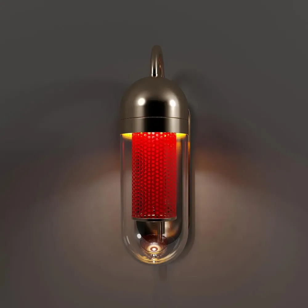 Appliques - Denver Wall Lamp Handmade by Porus Studio - PORUS STUDIO