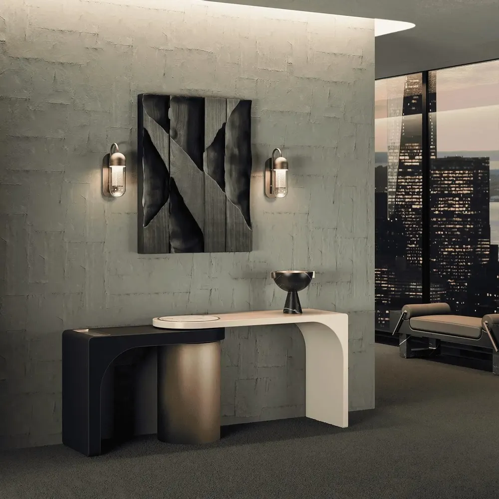 Appliques - Denver Wall Lamp Handmade by Porus Studio - PORUS STUDIO