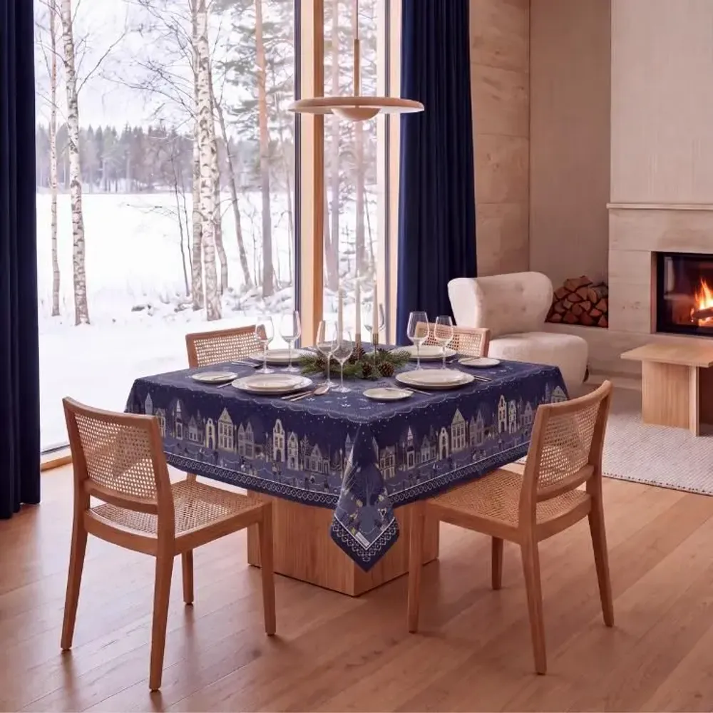 Linge de table textile - Nappe En Hiver - BEAUVILLÉ