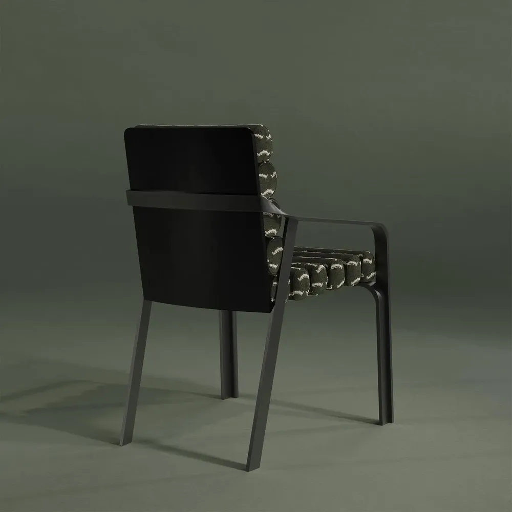 Chairs - Ohio Dining Chair Handmade by Porus Studio - PORUS STUDIO