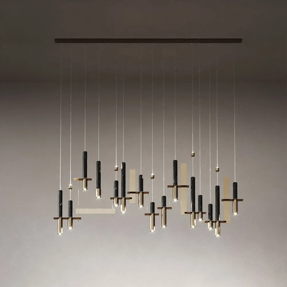 Ceiling lights - Portland Suspension Lamp Handmade by Porus Studio - PORUS STUDIO