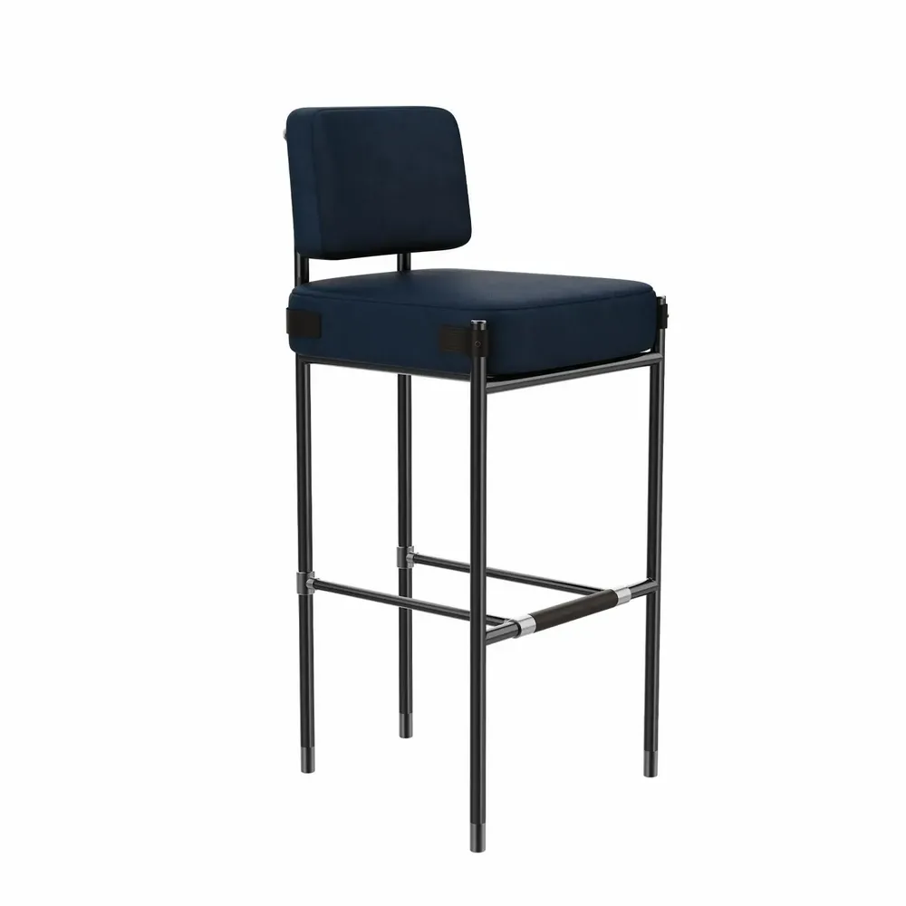 Chaises - Fulton Bar Chair Handmade by Porus Studio - PORUS STUDIO