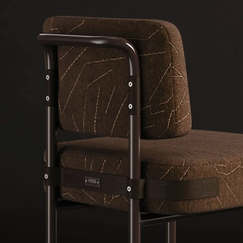 Chaises - Fulton Bar Chair Handmade by Porus Studio - PORUS STUDIO