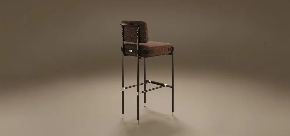 Chaises - Fulton Bar Chair Handmade by Porus Studio - PORUS STUDIO