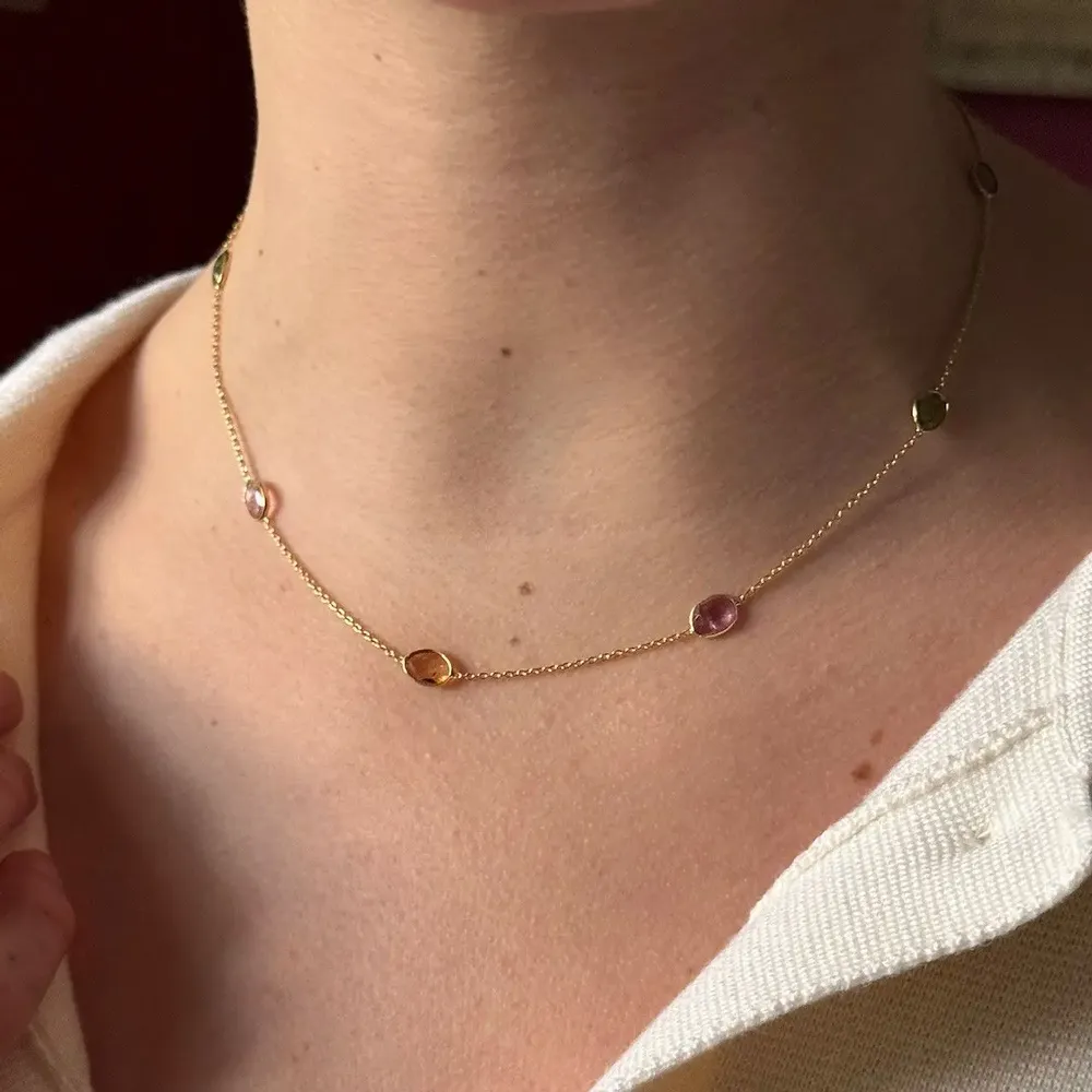 Jewelry - Chain necklace - Atours - SOPHIE DESCHAMPS BIJOUX
