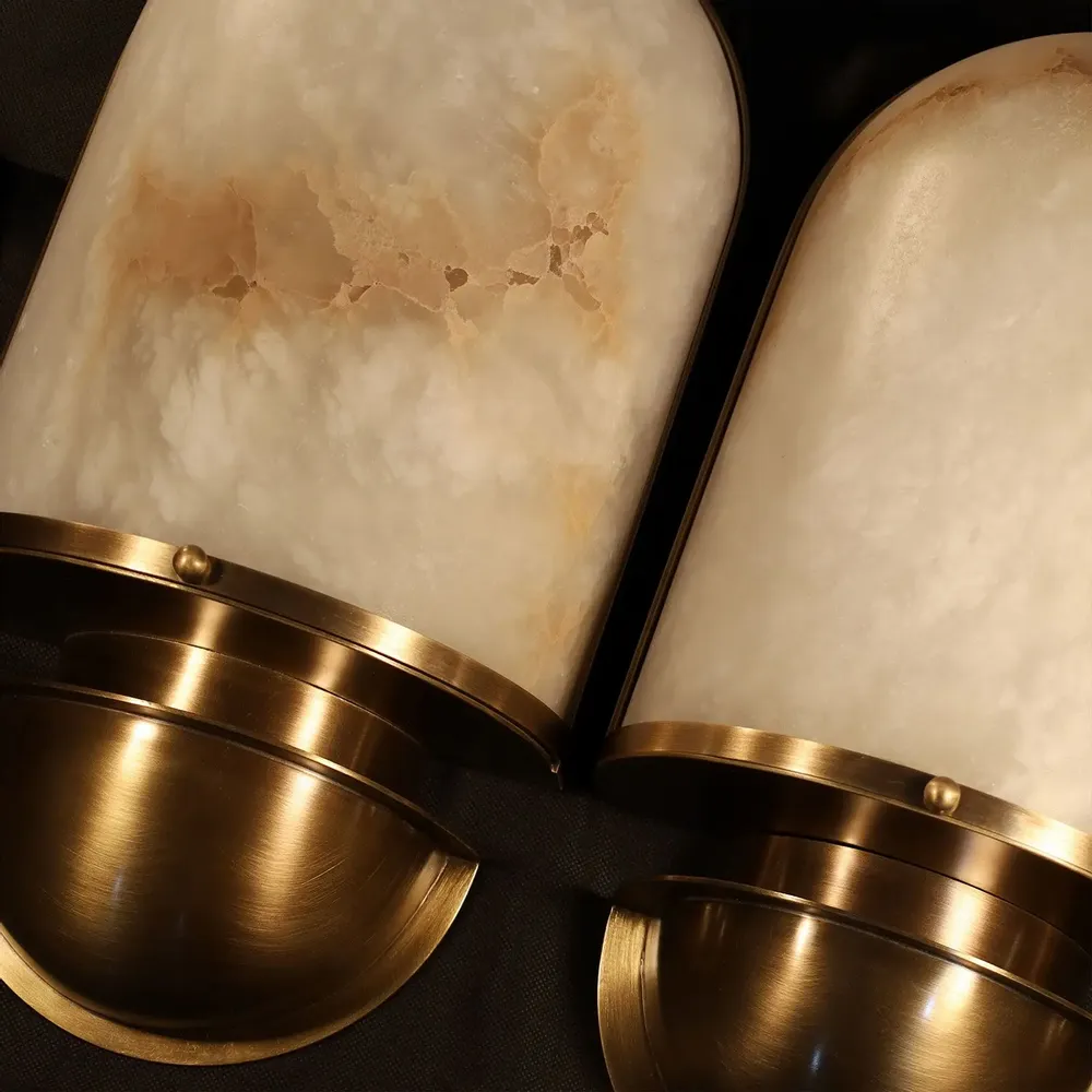 Wall lamps - Russell Wall Lamp Handmade by Porus Studio - PORUS STUDIO