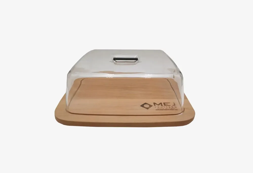 Kitchen utensils - Cheese board with Plexiglas bell - MEJ, IL CEPPO FRUTTERO