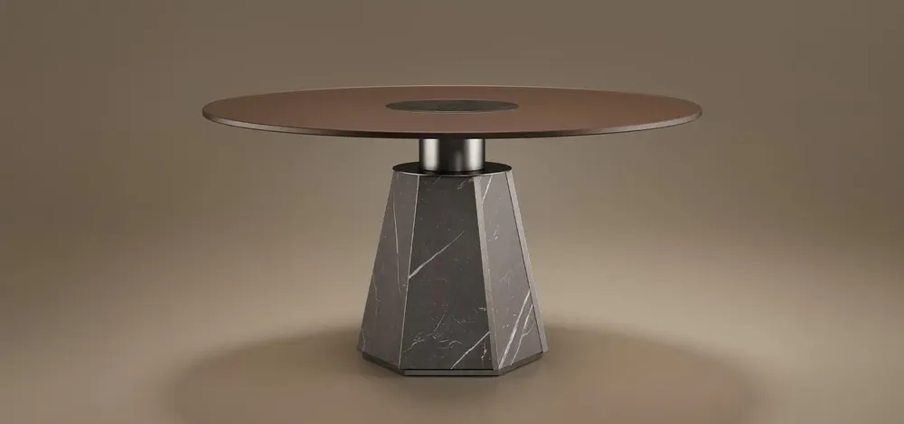 Dining Tables - Texas Dining Table Handmade by Porus Studio - PORUS STUDIO