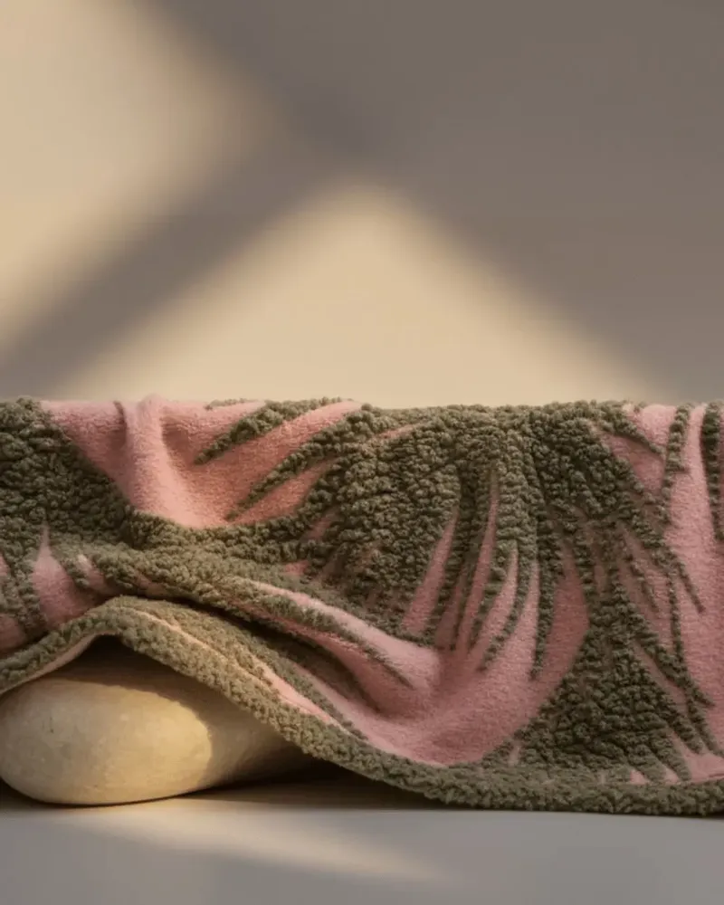 Fabrics - Palms throw - SOFIA TOSCANO