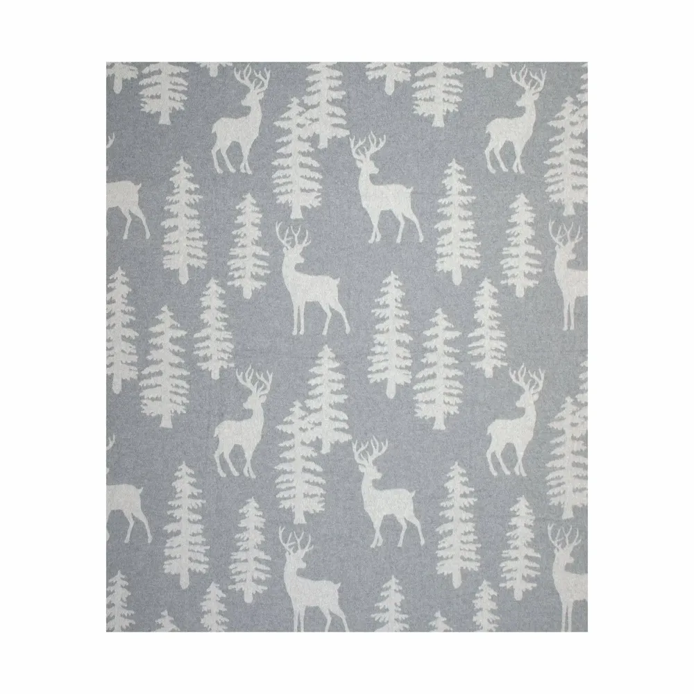 Fabrics - Babele recycled-cotton moose throw - SOFIA TOSCANO