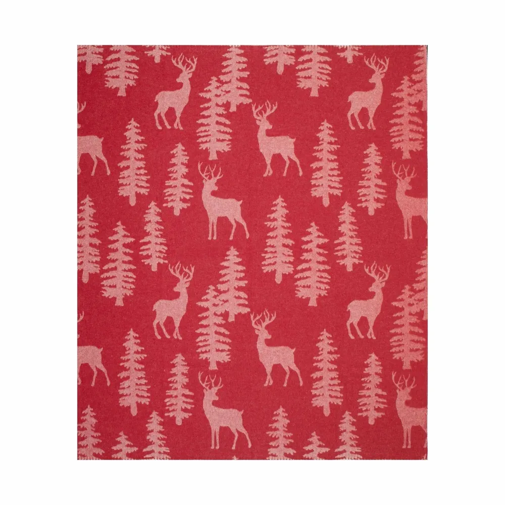 Fabrics - Babele recycled-cotton moose throw - SOFIA TOSCANO