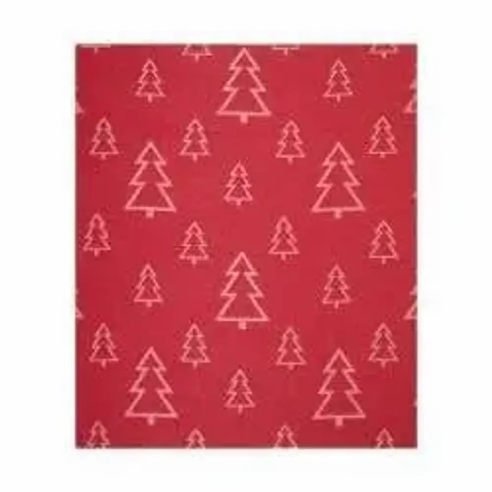 Fabrics - Babele recycled-cotton Christmas tree throw - SOFIA TOSCANO