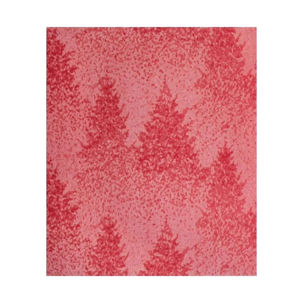 Fabrics - Babele recycled-cotton shaded trees throw - SOFIA TOSCANO