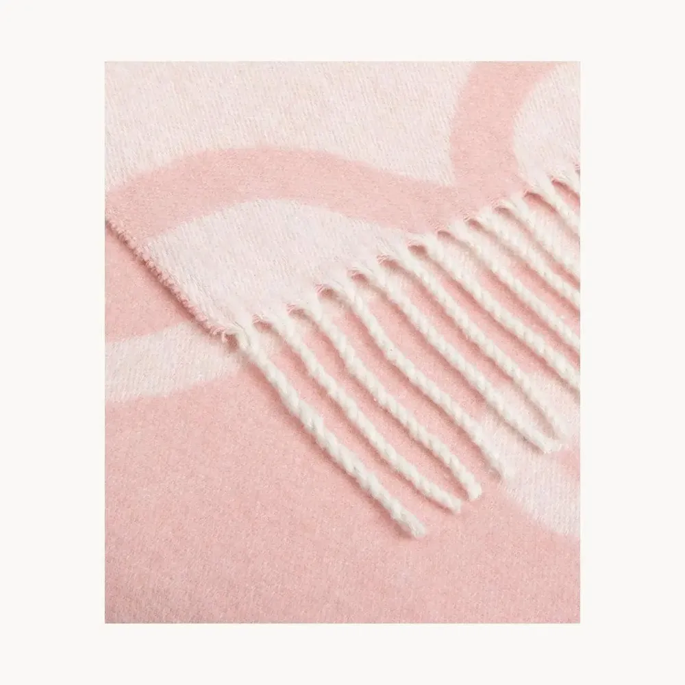 Fabrics - Super Soft Babele Arabesque cotton throw - SOFIA TOSCANO