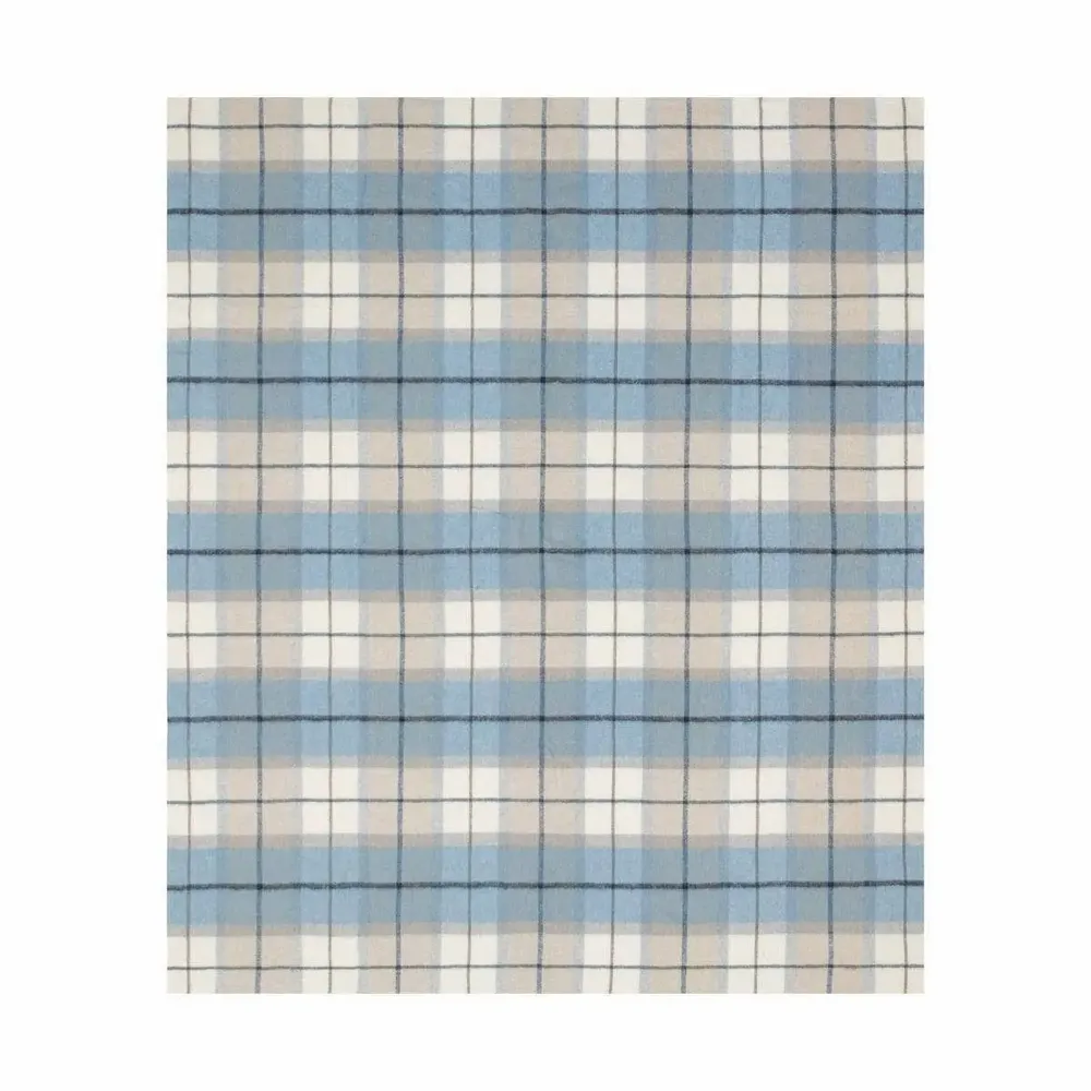 Fabrics - Super Soft Babele Check recycled-cotton throw - SOFIA TOSCANO
