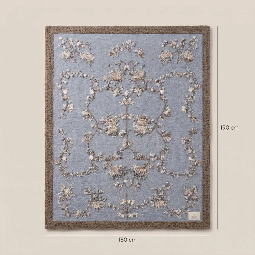 Fabrics - Reverie boiled-wool blanket - SOFIA TOSCANO
