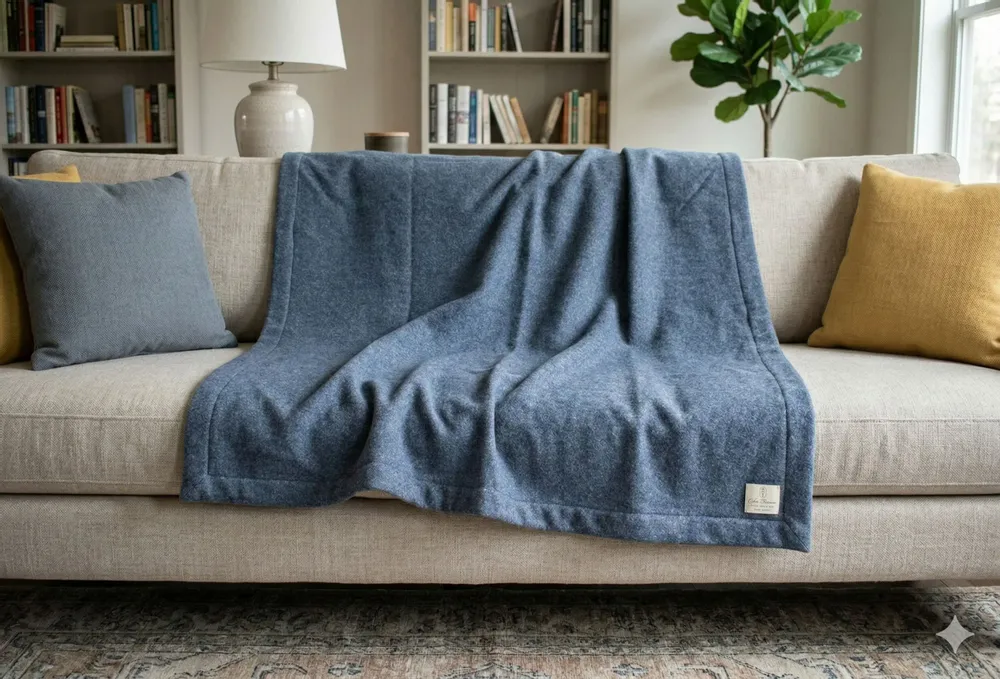 Fabrics - Cormano blanket - SOFIA TOSCANO