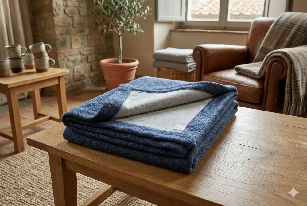Fabrics - Cormano blanket - SOFIA TOSCANO