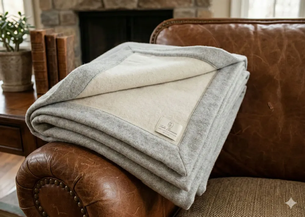 Fabrics - Cormano blanket - SOFIA TOSCANO