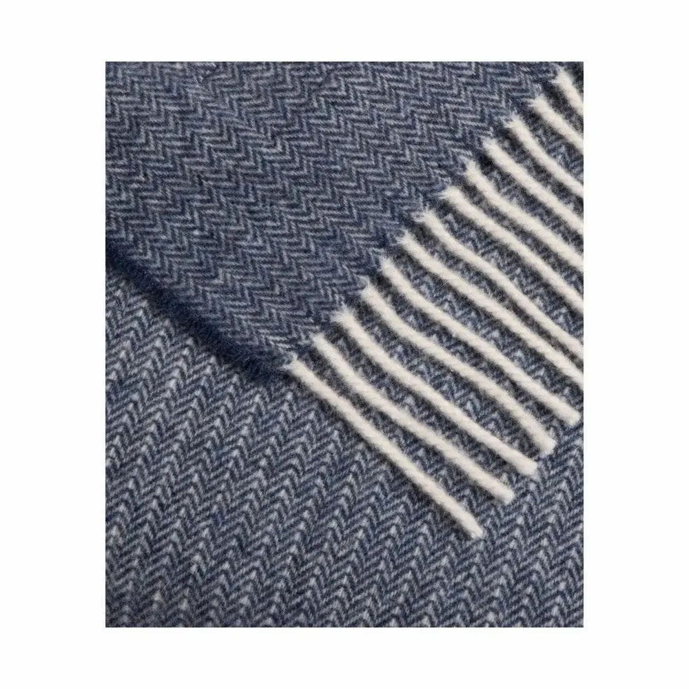Fabrics - Nitra 100 recycled wool and cashmere throw - SOFIA TOSCANO