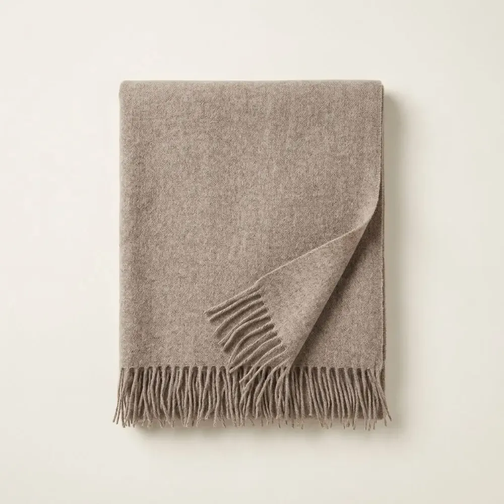 Fabrics - Oversized recycled wool and cashmere stole - SOFIA TOSCANO