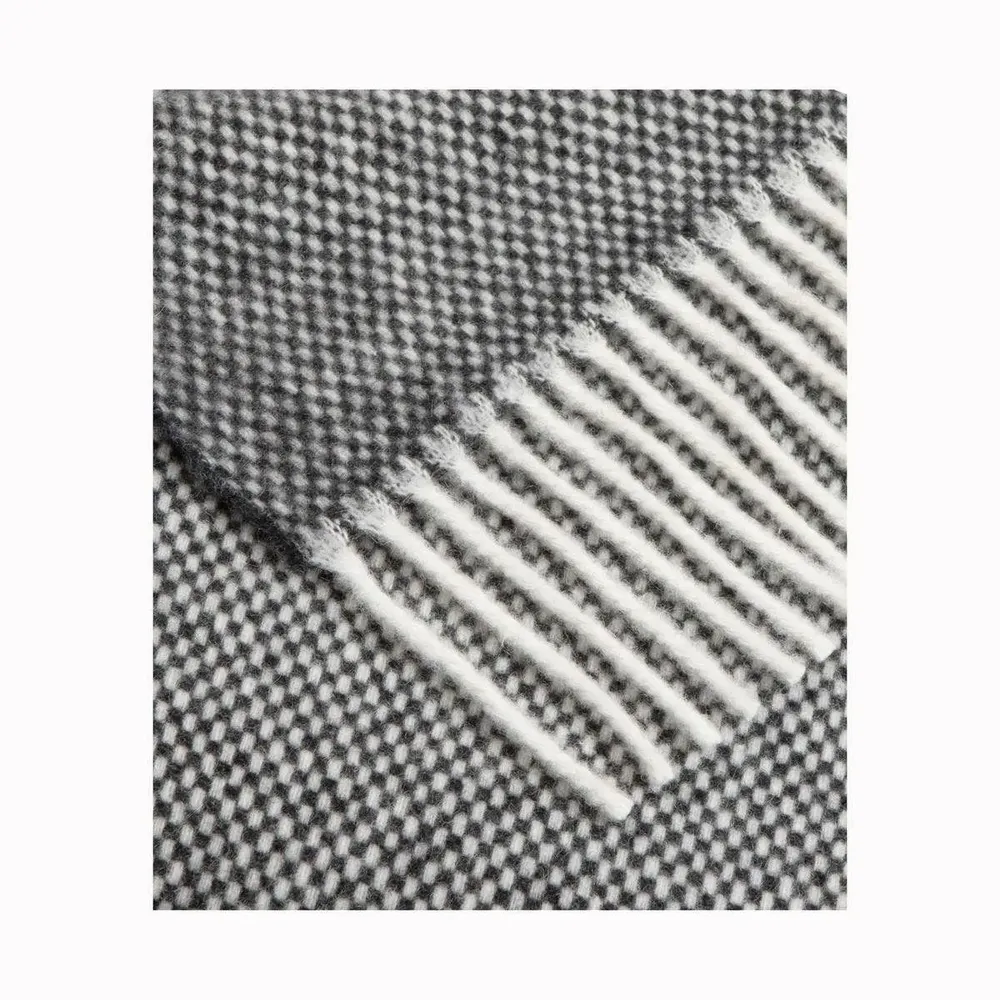 Fabrics - Dream recycled wool and cashmere throw - SOFIA TOSCANO