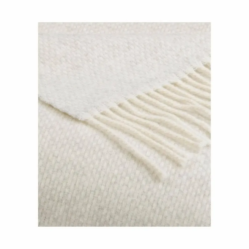 Fabrics - Dream recycled wool and cashmere throw - SOFIA TOSCANO