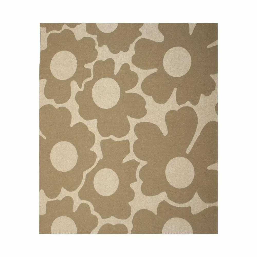 Fabrics - Super Soft Babele Flower recycled-cotton throw - SOFIA TOSCANO