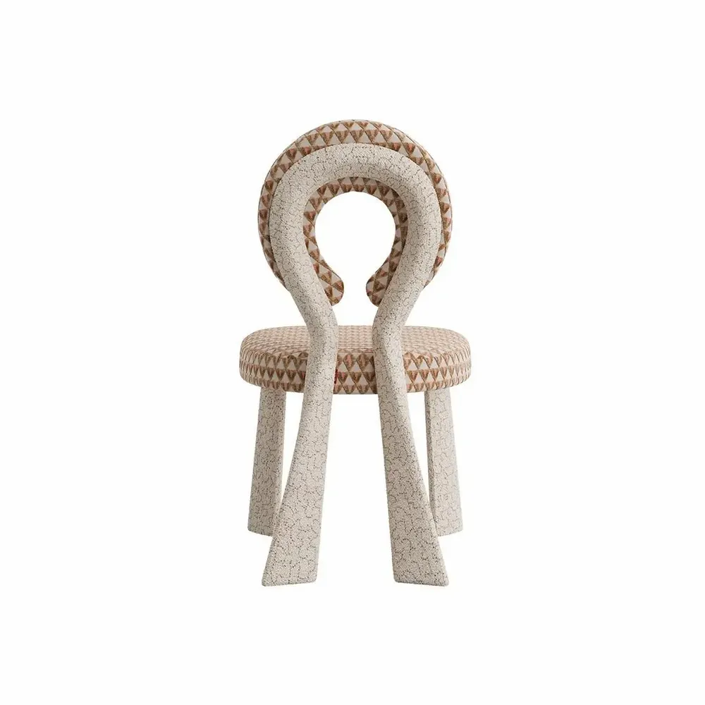 Chairs - Mary II Dining Chair with Wood or Lacquered legs Handmade By Ottiu - OTTIU
