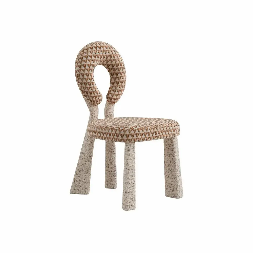 Chairs - Mary III Dining Chair with Wood or Lacquered legs Handmade By Ottiu - OTTIU