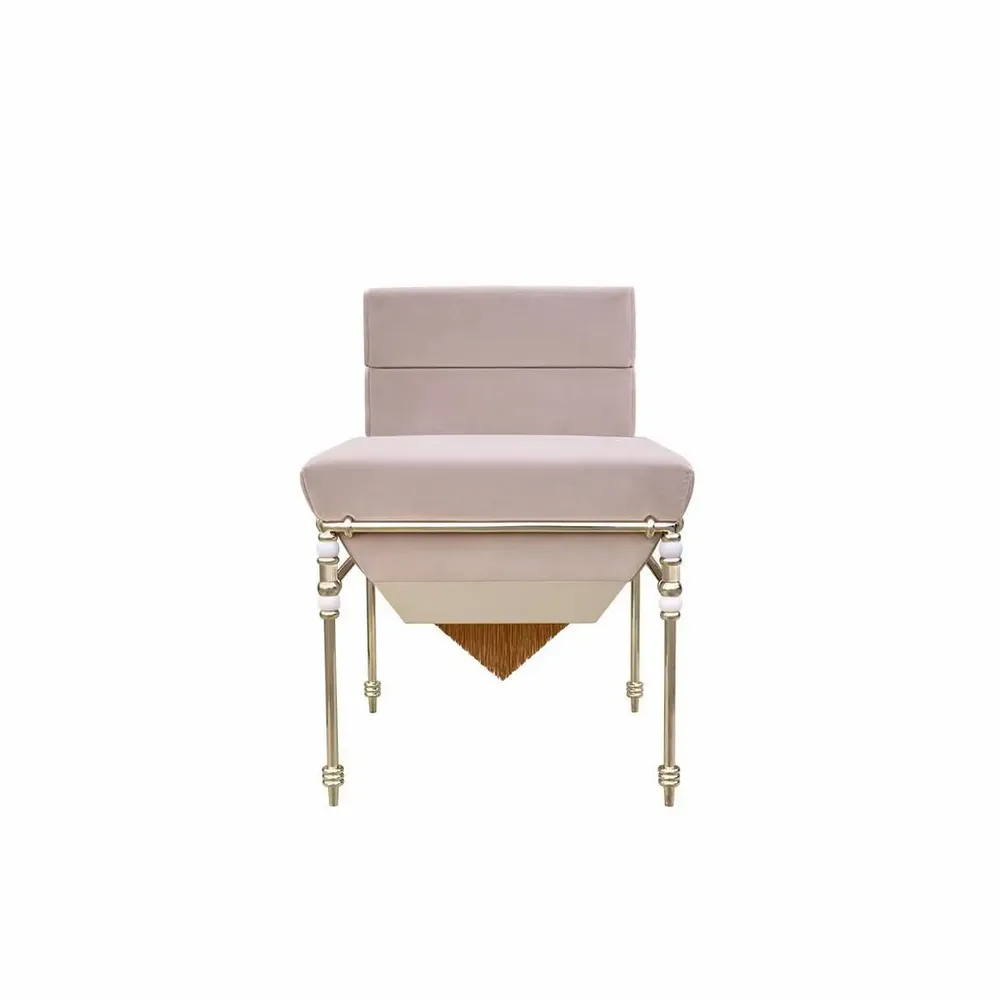 Chairs - Seraphine Dining Chair (Fringes) Handmade By Ottiu - OTTIU